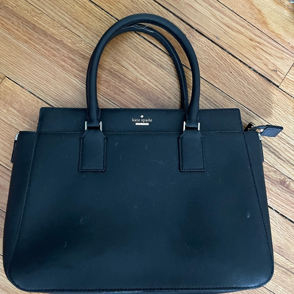 Black Kate Spade Tote Bag
